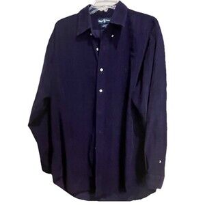 Vintage Ralph Lauren “Blake” 100% Cotton Corduroy Long Sleeved Large Purple Logo